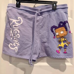 Nickelodeon Rugrats Purple Athletic Shorts